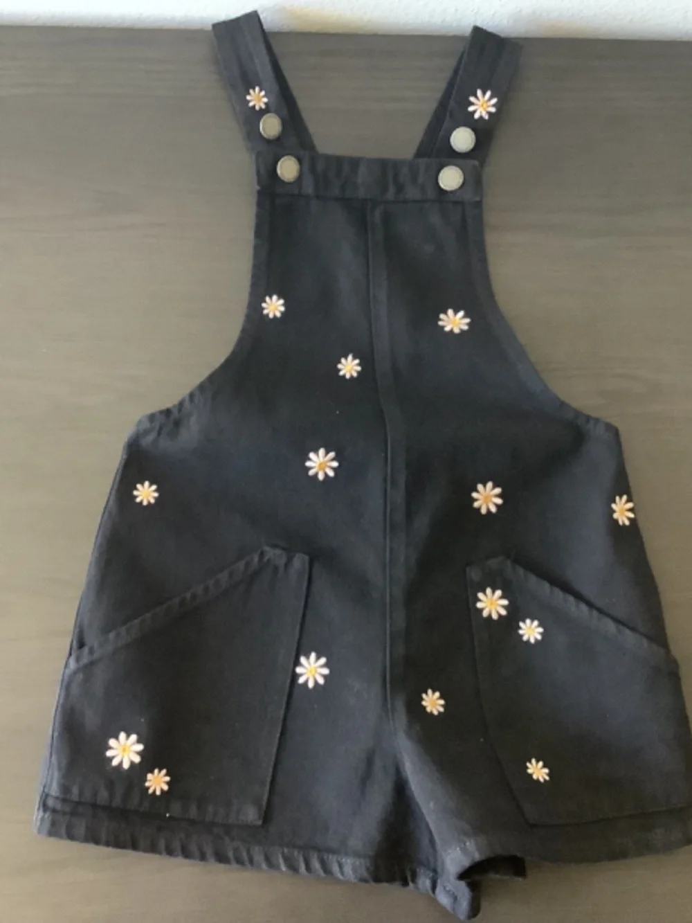 NWT COTTON ON KIDS Girls Slouch Shortall Denim & Gymboree Top Size 4 Outfit 2PC